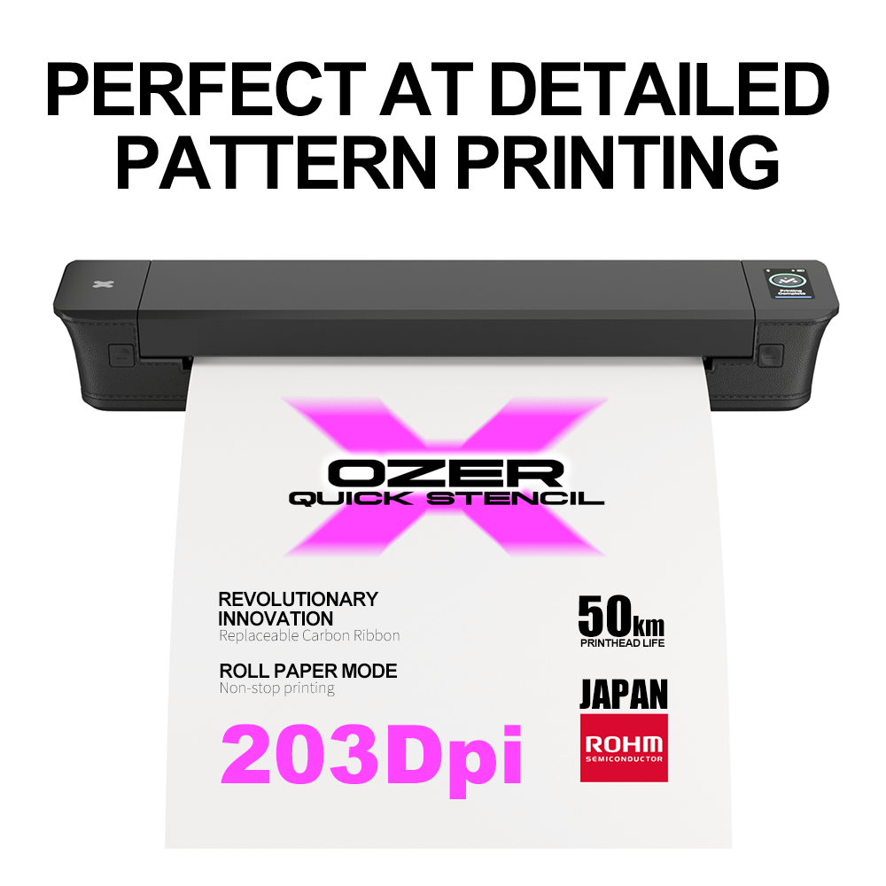 03 OZER X Quick Stencil Printer